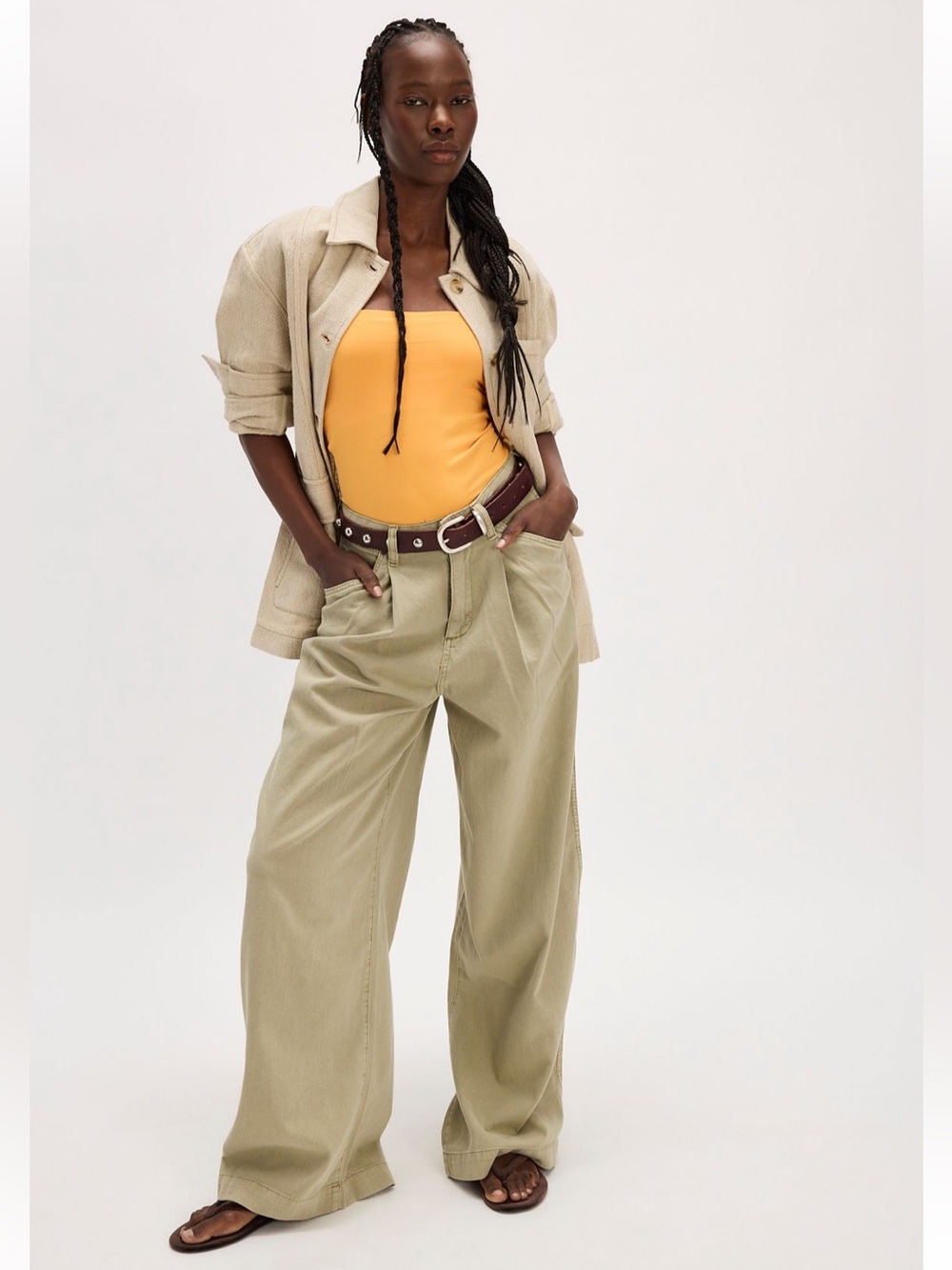 Wrangler pleated trousers